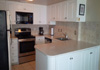 Condo kitchen.