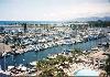 View of the yacht harbor.