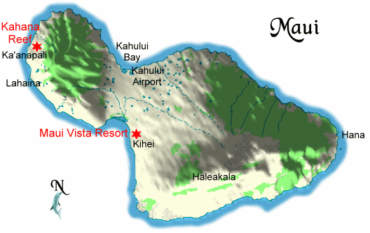 Maui Map.